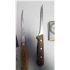 Image 4 : Lot 2 Filleting Knives & Compass Etc.