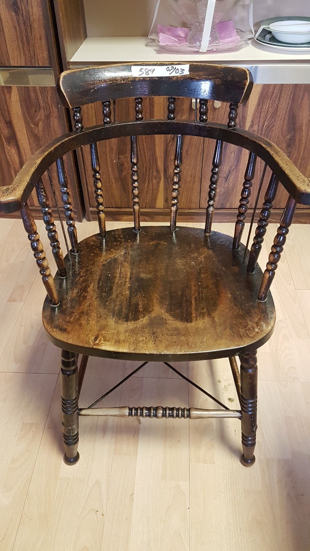 Vintage Wooden Chair - Schmalz Auctions