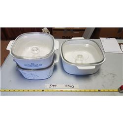Lot Pyrex Casserole Dish & Corningware
