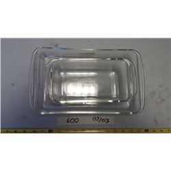 2 Pyrex Casserole Dishes