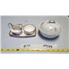 Image 1 : China Cream & Sugar Set & Bowl