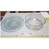 Image 1 : Glass Bowl & Platter