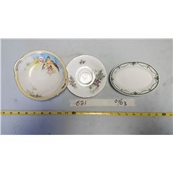 1 Nippon & China Plates / Bowl