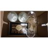 Image 1 : Lot Wine Glasses & Trays