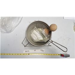 Canning Supplies (Strainer)
