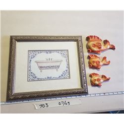 Lot Vintage Bathroom Décor