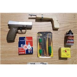 Lot BB Gun .177 & Bear Bangers Etc.