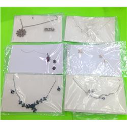 Costume Jewellery Sets - Lot of 6 Sets