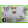 Image 2 : Lot of Assorted Brooches & Pins