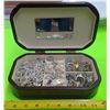 Image 1 : Lot of Costume Jewellery in Wooden Box with Mirror