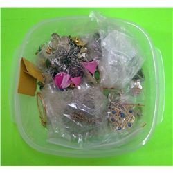Lot of Costume Jewellery in Container