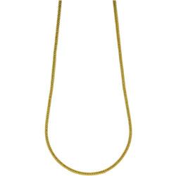 18K GOLD WHEAT CHAIN NECKLACE