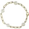 Image 1 : CULTURED PEARL 18K GOLD BRACELET
