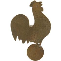 Winfield Scott Hancock 1880 Rooster Campaign Pin
