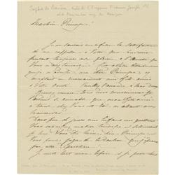 Sophie de Baviere, Princess of Bavaria ALS