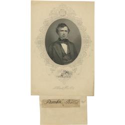 Franklin Pierce Clipped Signature