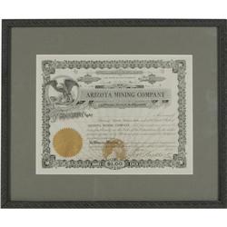 Lot of 3 Gold Mining Company Stock Certificates