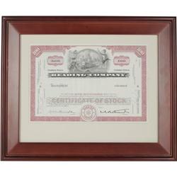 Lot of Three Stock Certificates