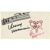 Image 1 : Fritz Freleng and Henry Mancini Signed Card