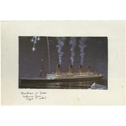 Titanic Print Signed by Two of the Survivors