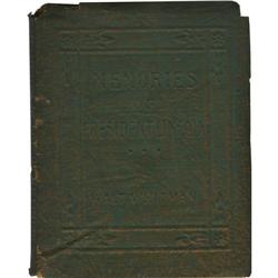 Walt Whitman: Memories of President Lincoln