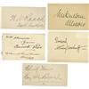 Image 3 : Lot of 20 Autographs of 19th Century Americans