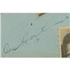 Image 1 : Oscar Hammerstein II Autograph