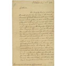 Thomas Pelham-Holles Document Signed