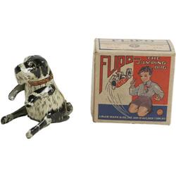 Marx Flipo The Jumping Dog Wind-up Toy in Box
