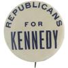 Image 1 : John F. Kennedy Celluloid Campaign Button