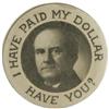 Image 1 : 2 William Jennings Bryan Celluloid Buttons