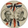 Image 1 : Large Bryan & Hill Jugate 1900 Celluloid Button