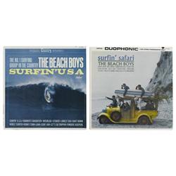 Beach Boys LP Group of 10 (1962-70). "Surfin' Sa