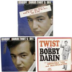 Bobby Darin Lot Of 3 LP's. "That's All" LP Mono