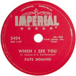Fats Domino 78 Group of 2 (Imperial 1957 and 195