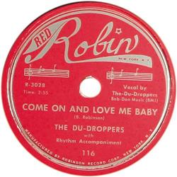 Du Droppers "Come On And Love Me Baby" (Red Robi