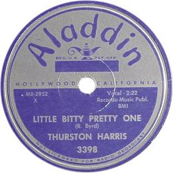Thurston Harris "Little Bitty Pretty One" 78 (Al