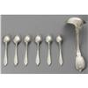Image 2 : STERLING SILVER DEMITASSE SPOONS AND LADLE