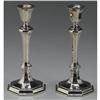 Image 1 : PAIR OF TIFFANY STERLING SILVER CANDLESTICKS