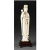Image 1 : CHINESE CARVED IVORY FIGURE
