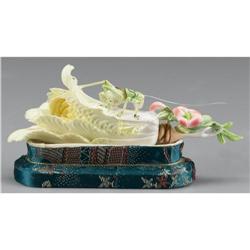 CHINESE COMPOSITE LEAFY CABBAGE AND CRICKET