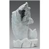Image 2 : CHINESE CARVED JADE/HARDSTONE FIGURE OF A CARP