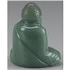 Image 2 : CHINESE CARVED JADE/HARDSTONE FIGURE OF A BUDDHA