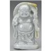 Image 1 : CHINESE CARVED JADE/HARDSTONE FIGURE OF A BUDDAI