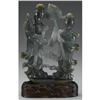 Image 1 : CHINESE CARVED JADE/HARDSTONE GROUP OF BEAUTIES