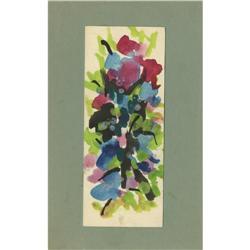 JOSEPHINE MAHAFFEY WATERCOLOR ON PAPER