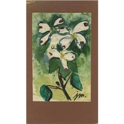 JOSEPHINE MAHAFFEY WATERCOLOR ON PAPER