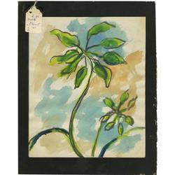 JOSEPHINE MAHAFFEY WATERCOLOR ON PAPER