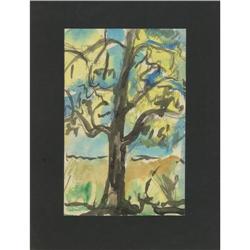 JOSEPHINE MAHAFFEY WATERCOLOR ON PAPER