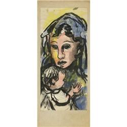 JOSEPHINE MAHAFFEY WATERCOLOR AND INDIA INK